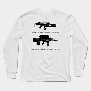 Pulse Rifle at Home - black Long Sleeve T-Shirt